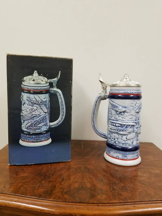 Stein Vintage Avon Flying Classics Beer Stein. Original box.