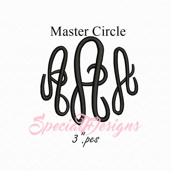 Download Monogram Master Circle Twined Intertwined Font Design Files