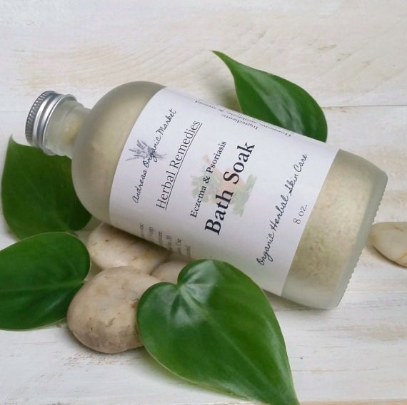Organic Eczema and Psoriasis Herbal Bath by
