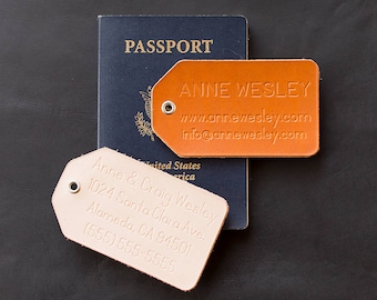 Leather Luggage Tag Personalized, Leather Luggage Tag, Leather Luggage Tags, Luggage Tag, Custom Luggage Tag, Engraved Luggage Tag,