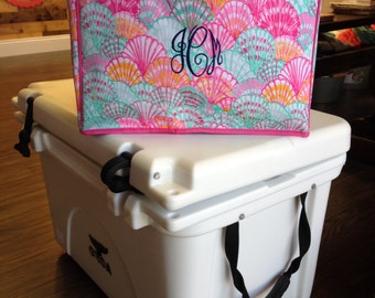Monogrammed Lilly Pulitzer Cooler, Insulated Cooler, Cooler for Her, Monogrammed Gifts
