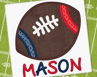 Football Applique Design Sports Applique Design Ball Design Sports Embroidery Football Applique Embroidery Design Petunia Petals Design 1263