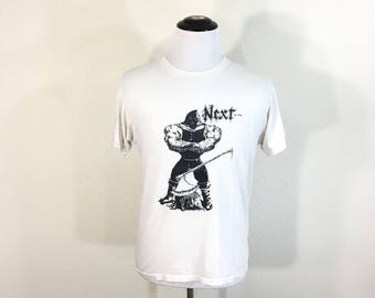 rare 80's vintage stephen cepello wrestler 50/50 blend t-shirt