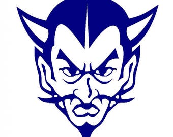 Gate City Blue Devil SVG Vector File