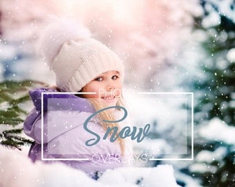 30 Snow Photo Overlays in png format