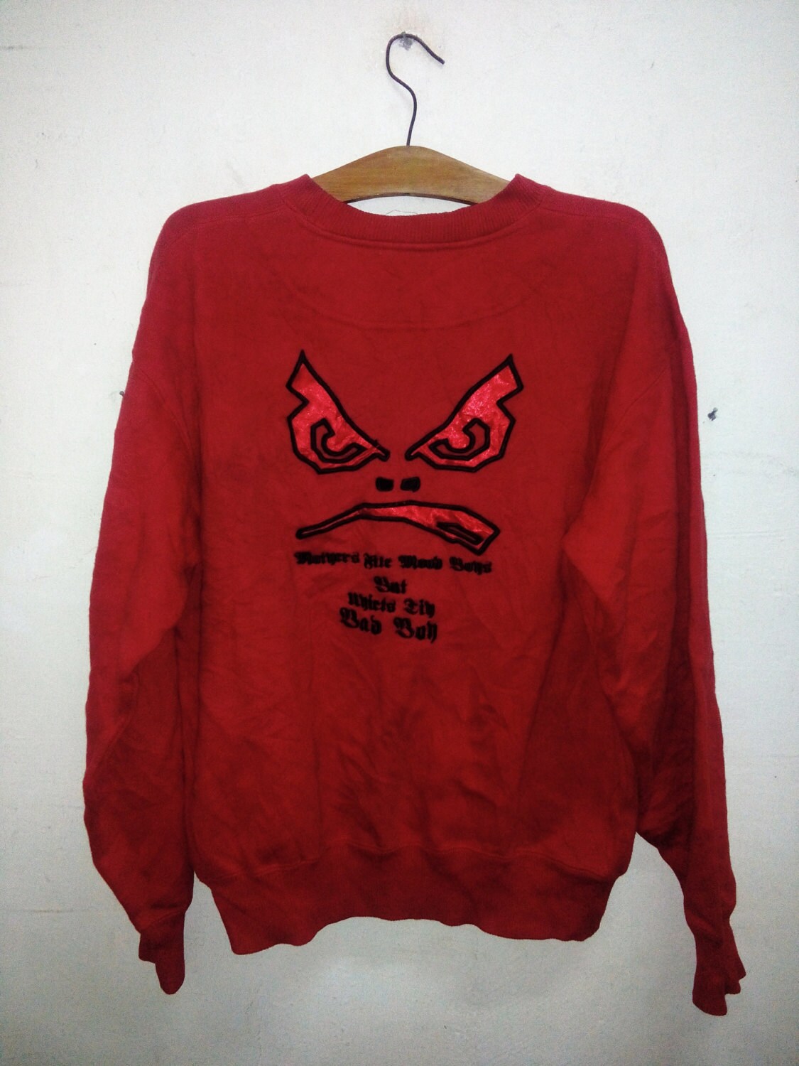 Sale Rare Vintage 90's Bad Boy Clothing Crew Neck by Psychovault