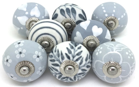 Set Of 8 Ceramic Door Knobs Designed By & Exclusive By ThesePlease