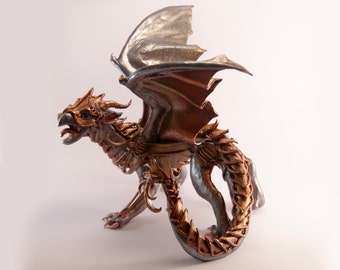 Dragon figurine | Etsy
