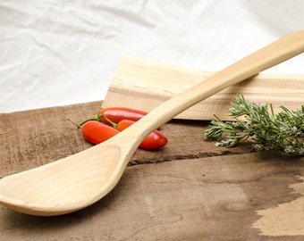 Cooking Spoons in Maple