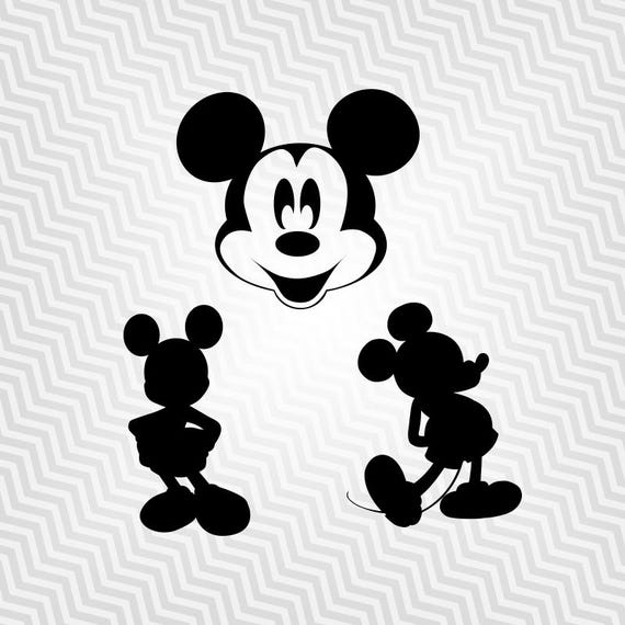Download Mickey Mouse, Outline, Cutout, Vector art, Cricut ...