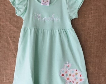 Girls Embroidered Easter Dress