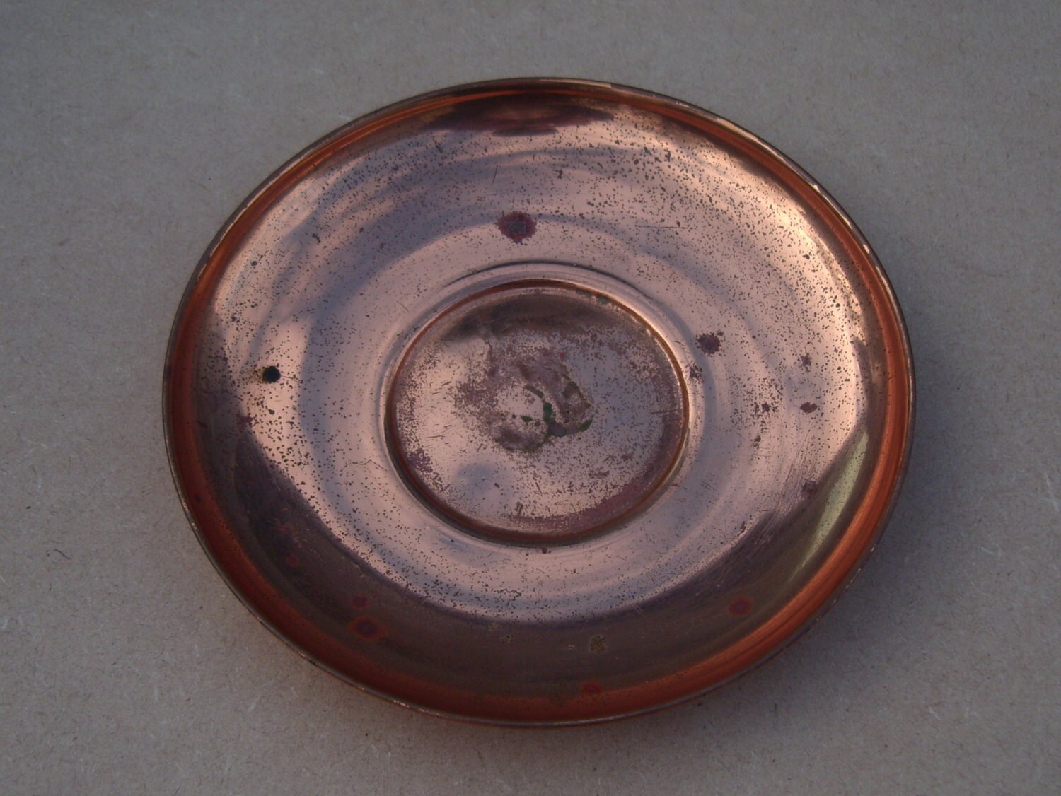 Vintage Copper Plate Vintage Copper