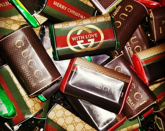 Gucci Holiday Hershey Mini Labels (Pete Inspired)