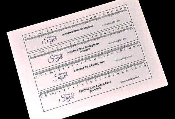 Printable paper rulers 4 extended rulers to easily adjust