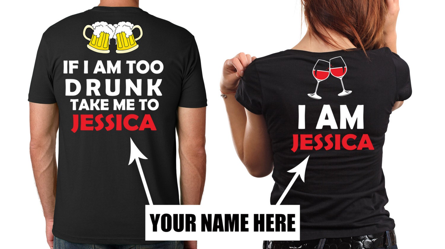 funny matching couples shirts