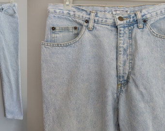 80s grunge Boyfriend Jeans George Marciano GUESS high waist Denim Jeans 38 x 33