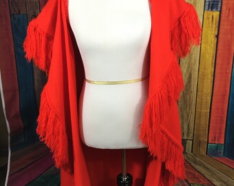 Red Riding Hood Cape Sweater