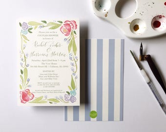 Wedding Shower Invitation- "Garden Party"