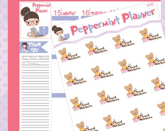 Teddy Bear Need Stickers #332