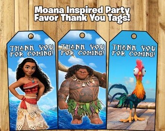 Etiquetas de moana | Etsy
