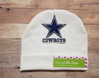 dallas cowboys baby hat-dallas cowboys beanie-dallas cowboys hat for toddler-cowboys baby beanie-dallas cowboys baby gift/cowboys cap