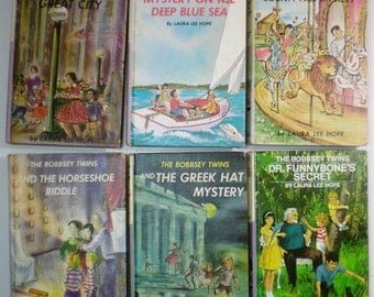 Lot 16 BOBBSEY TWINS Books Laura Lee Hope Hardcovers Lot 16 BOBBSEY TWINS Books Laura Lee Hope Hardcovers