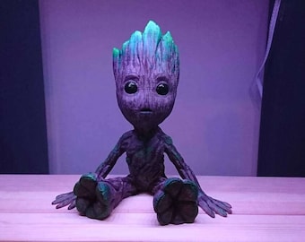 3D printed and hand painted Baby Groot