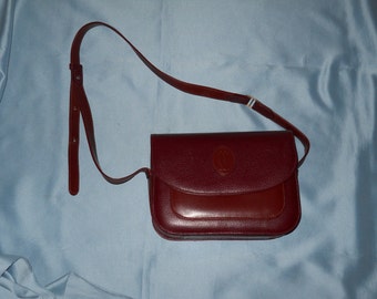 Authentic Cartier bag ! Genuine leather ! Vintage !
