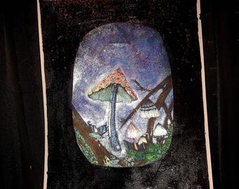 Magick Mushroom pop-up Art