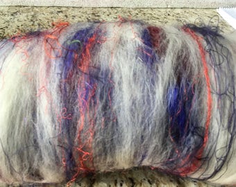 Artsy Batt for Spinning /Felting