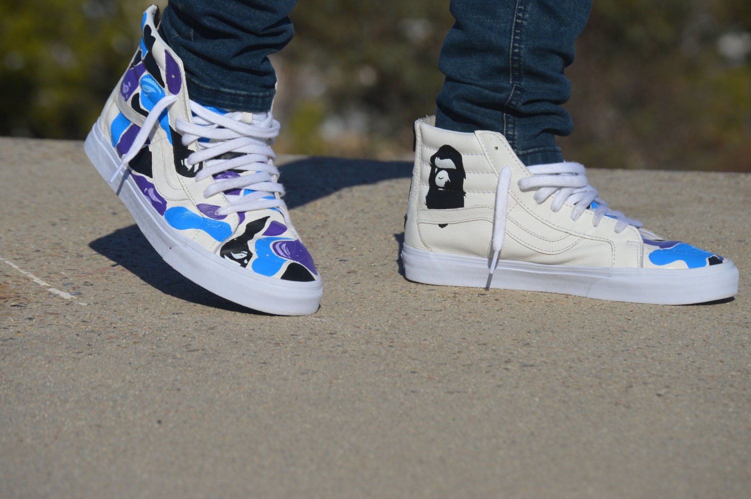 bape skate shoes