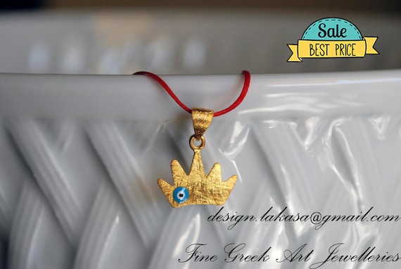 SALE crown necklace sterling silver gold jewelry best gifts ideas for her birthday anniversary newborn baby girl children mom baptism OFFER