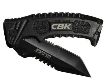 Pocket Knife - Black Folding Knife - Tactical Knife - Engraved Knife - Groomsmen Knife - Groomsmen Knife Gift - Groomsmen Gifts Initials