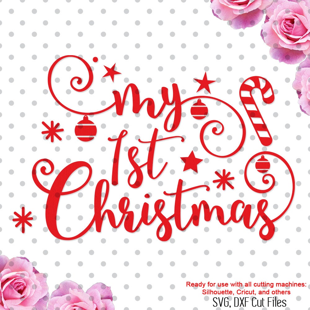 Download My first Christmas svg cutting file christmas svg christmas