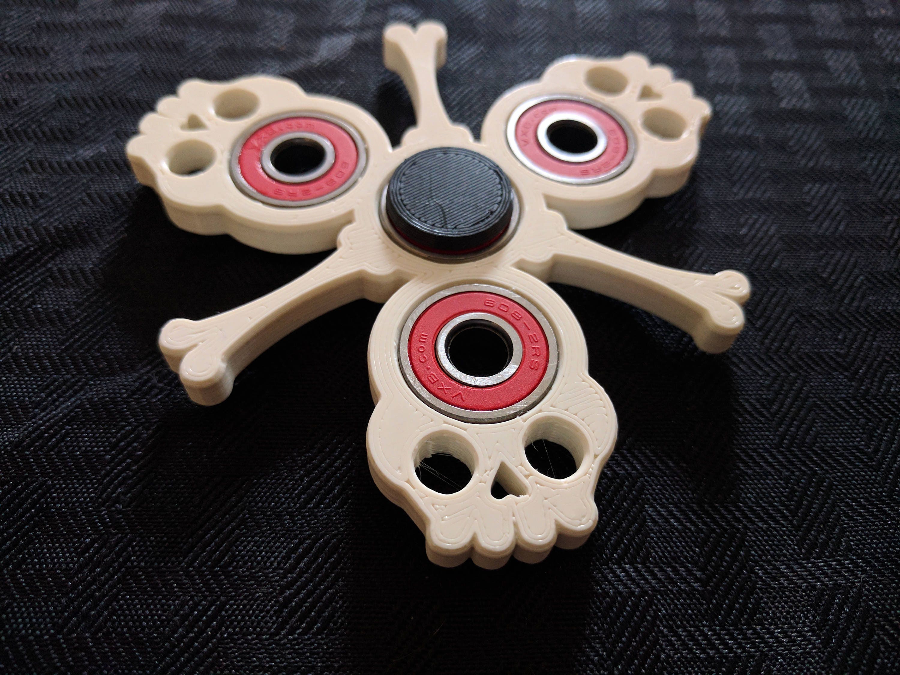 Calcium Enriched Fidget Spinner Skulls Custom Color