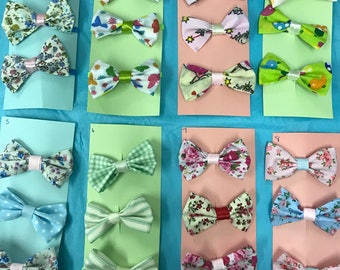 Hair bows and bobbles sets