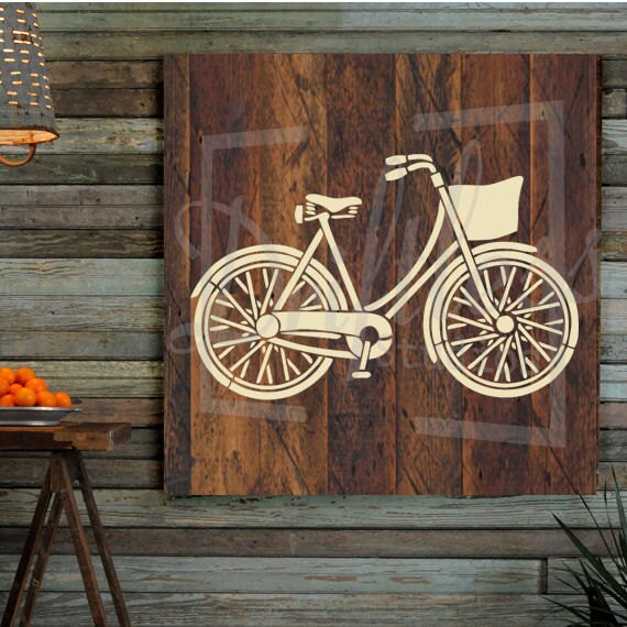 Vintage Bike Stencil vintage-bike-stencil
