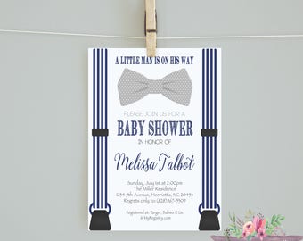 Suspender invitation | Etsy