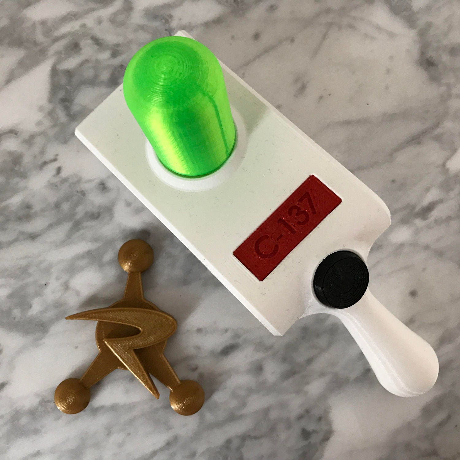 rick and morty gun toy