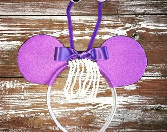 Monsters Inc Ears, Boo Ears, Monsrers Ears, Mickey Inspired Ears, Disney Inspired Ears, Mouse Ears