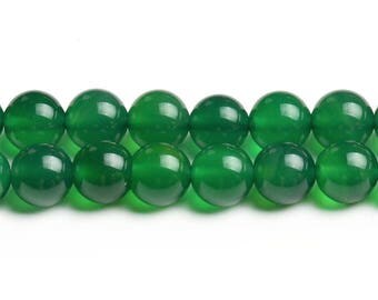 8mm green agate beads natural green agate 8mm green beads green gemstone beads round green agate green mala loose green agate stone supplies