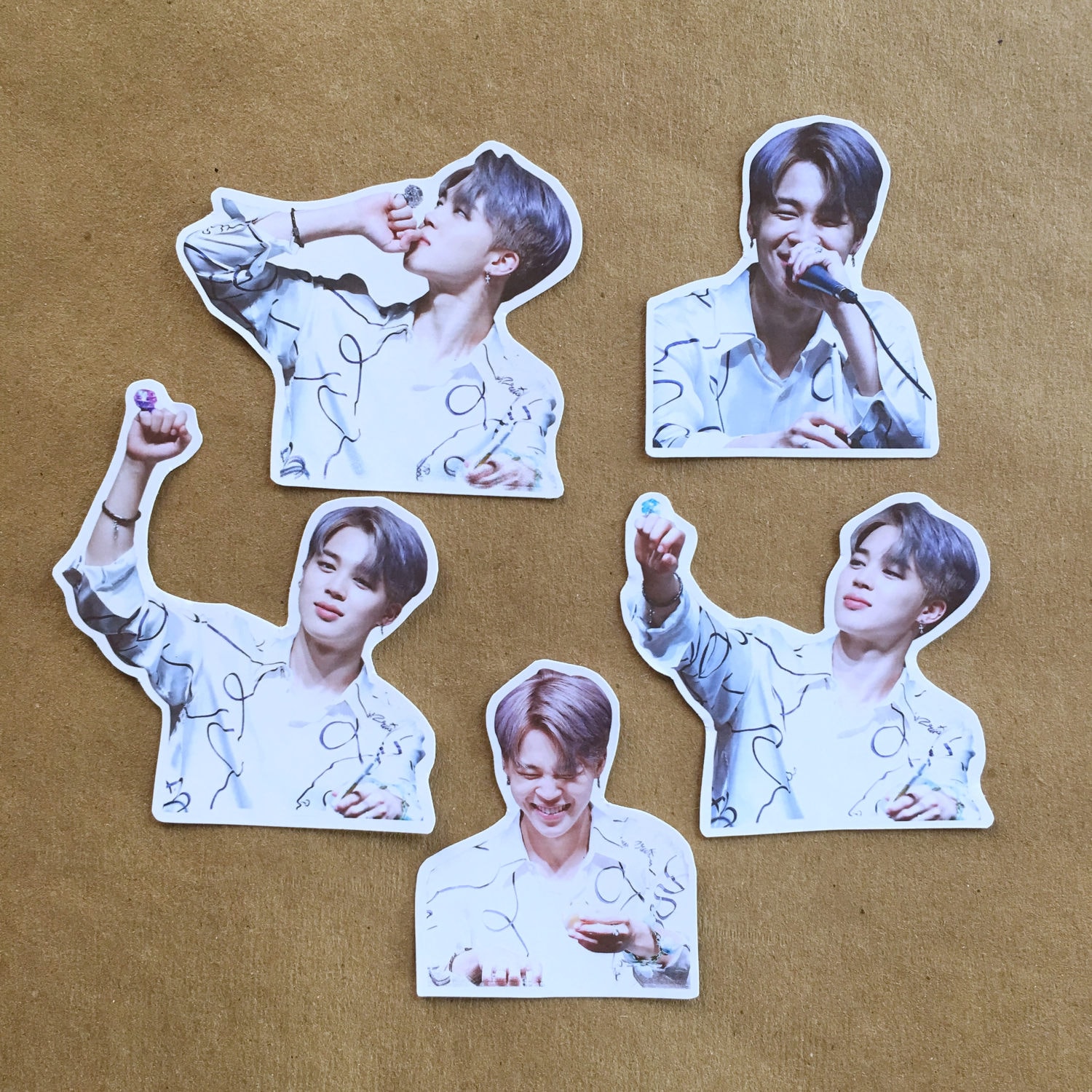 BTS Jimin Sticker Set // Kpop Fanmade Merchandise