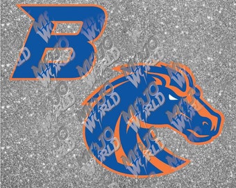 Boise State Broncos svg dfx jpeg jpg eps layered cut cutting files decal vinyl die cut cricut silhouette