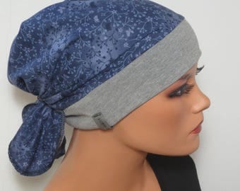 Head scarf Hat/TURBAN high wearing comfort, practical and comfortable ideal for chemotherapy hair loss alopecia instead of wig chemo