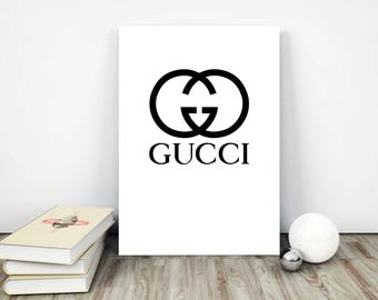 Gucci wall decor | Etsy