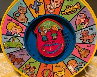 Vintage Mattel See and Say Fun-damentals