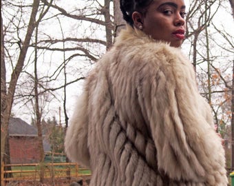 Vintage Fox Fur Coat