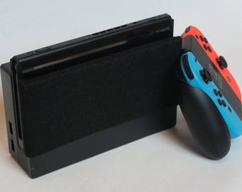 Nintendo Switch Dock Black Sleeve - Screen Protection - Cover, Sock, Sleeve, Soft