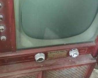 Vintage Floor Model TV