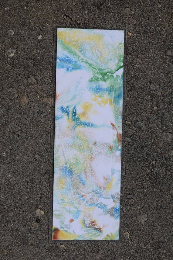 Items similar to Book Bookmark Tie Dye Hippie Hipster Kerouac San